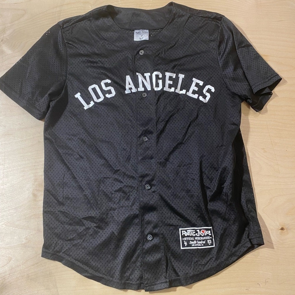 Hybrid Apparel Poetic Justice Button Up Jersey Medium (FG)